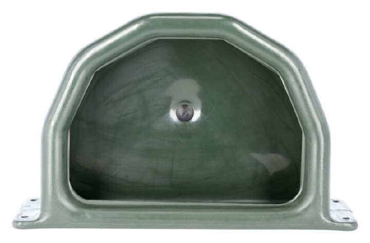 KERBL Futtertrog halbrund